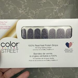 Color Street Nail Polish Strips, icefall spark